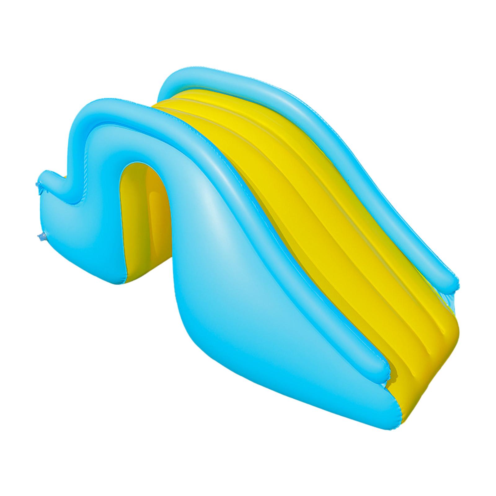Kids Outdoor Play Area - Inflatable Pool Slide Toddler Anti Tipping