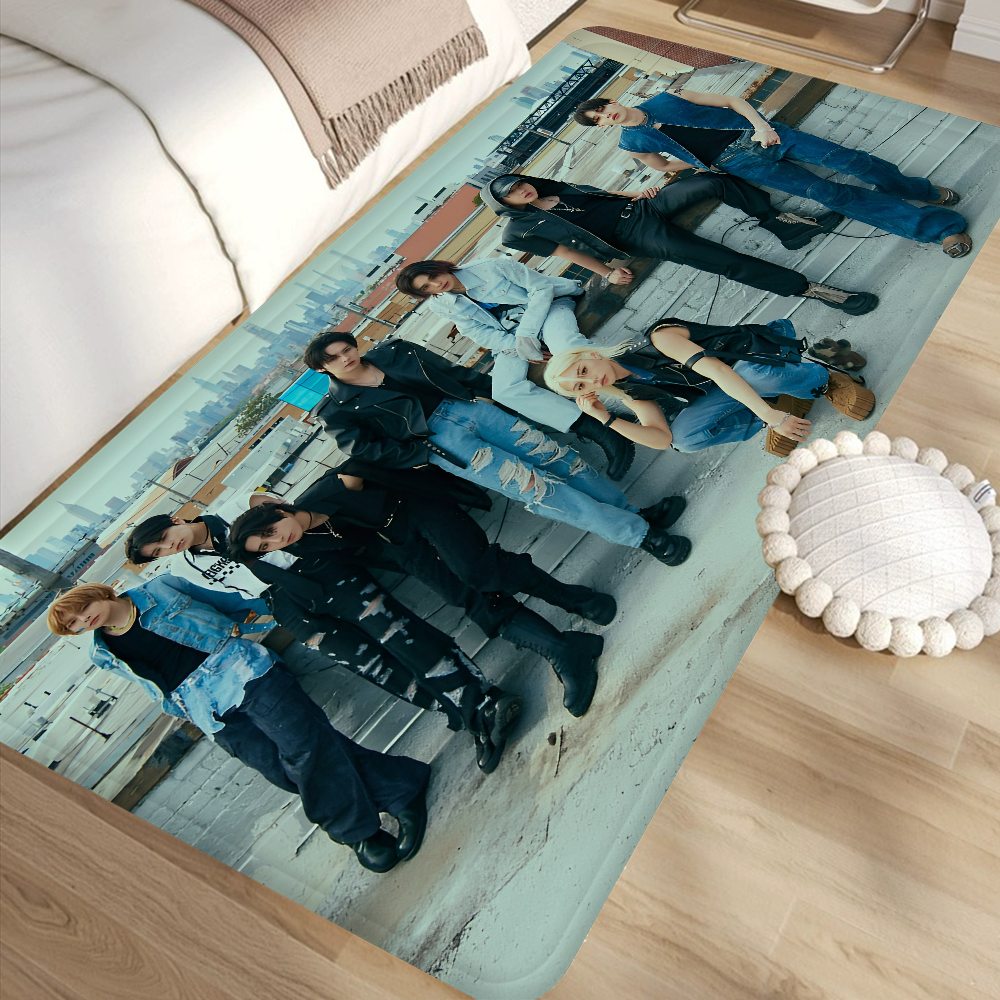 Kids Outdoor Floor Cushions - Korea Kpop S-Stray K-Kids Singer Bathroom