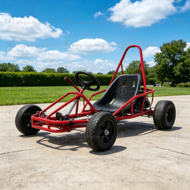 Kids Outdoor Ride On - Adjustable Hoverboard Kart Kit for 6.5-10