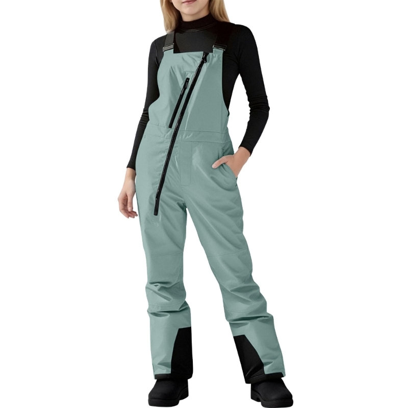 Kids Outdoor Jumpsuit - Kids Ski Pants Ski Bibs Insulated