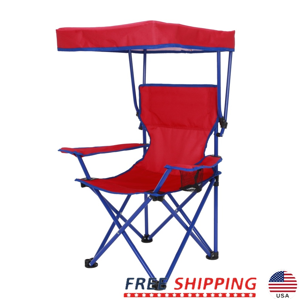 Kids Outdoor Seating - Kids Canopy Camp Chair Safety Lock