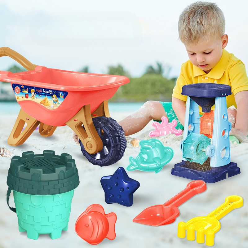Kids Outdoor Activity Toys - Beach Sand Play Tool Set Sand