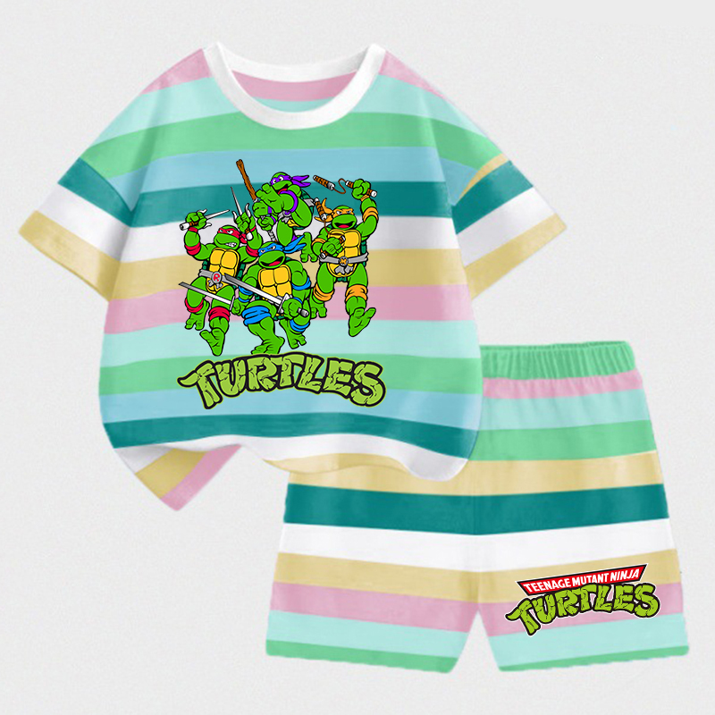 Kids Outdoor Ninja Warrior Course - Teenage Mutant Ninja Turtles Kids Striped