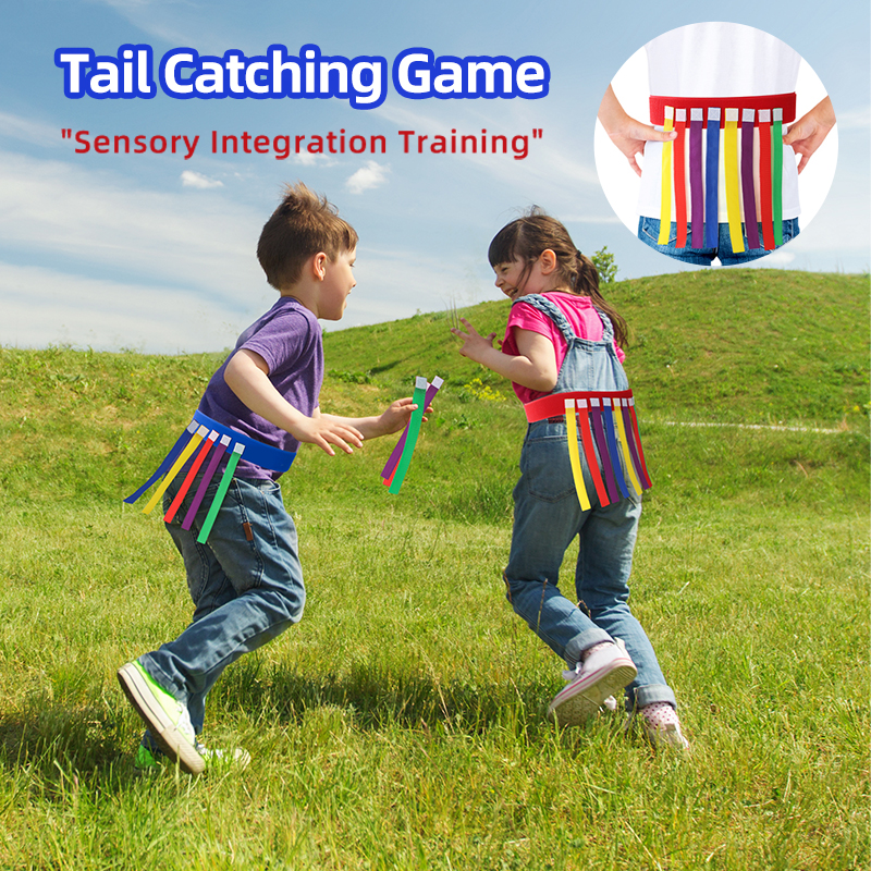 Kids Outdoor Activity Toys - Kids Outdoor Funny Game Catching Tail