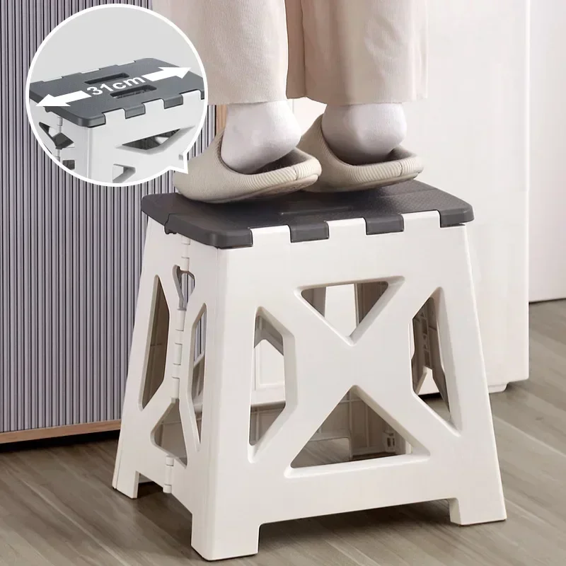 Portable Plastic Folding Stool - Kids Outdoor Seating reseña y precio