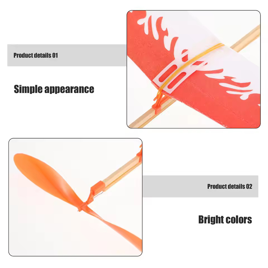 DIY Rubber Band Airplanes Powe - Kids Outdoor Activity Toys reseña y precio