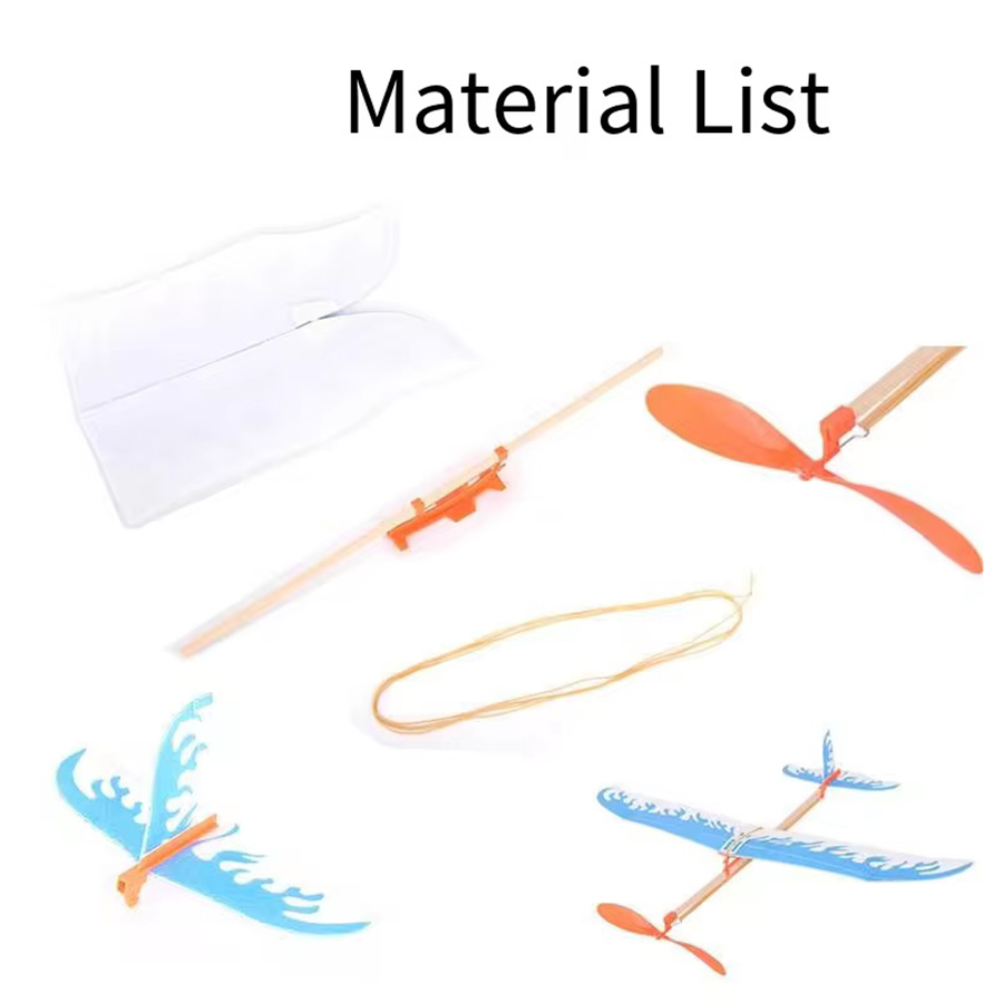DIY Rubber Band Airplanes Powe - Kids Outdoor Activity Toys reseña y precio