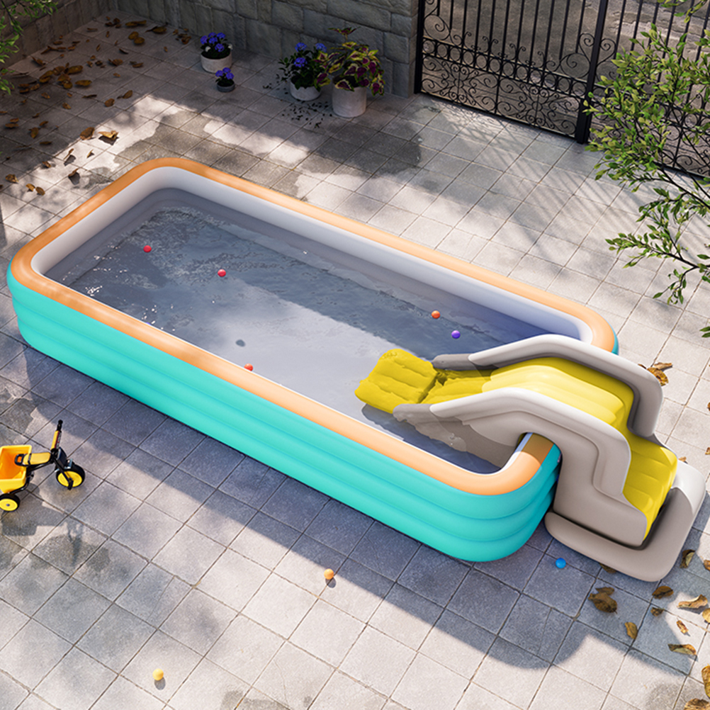 Inflatable Water Slide Compact - Kids Outdoor Playground reseña y precio