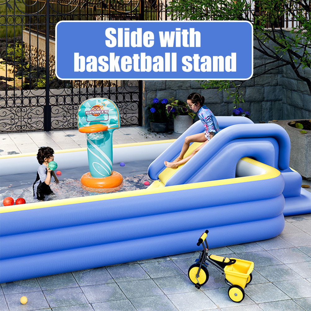 Inflatable Water Slide Compact - Kids Outdoor Playground reseña y precio