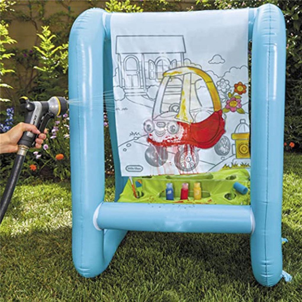 PVC Portable Outdoor Easel Ver - Kids Outdoor Easel reseña y precio