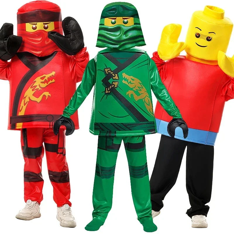 Kids Halloween Ninja Costume N - Kids Outdoor Ninja Warrior Course reseña y precio