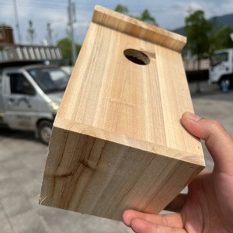 Outdoor Wooden Bird House Nest - Kids Outdoor Play Area reseña y precio