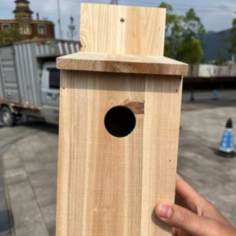 Outdoor Wooden Bird House Nest - Kids Outdoor Play Area reseña y precio