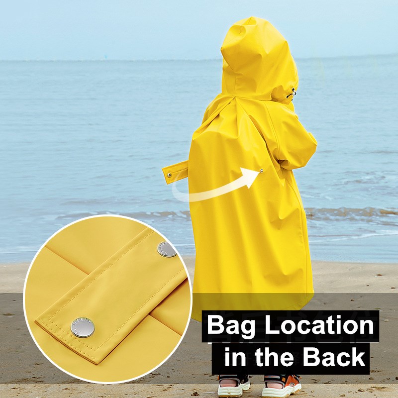 100-140 Cm Children's Raincoat - Kids Outdoor Jumpsuit reseña y precio