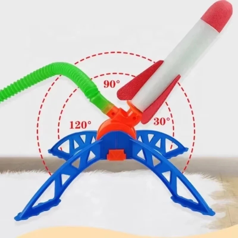 Air Rocket Foot Pump Launcher  - Kids Outdoor Jumpsuit reseña y precio