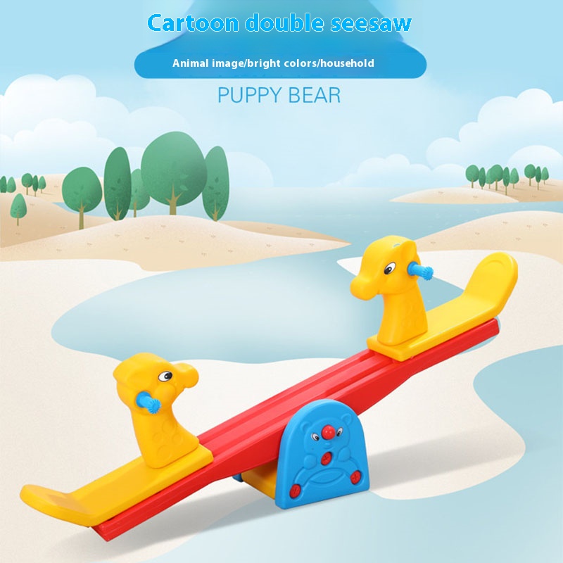 Outdoor Countyard Animal Seesa - Kids Outdoor Activity Toys reseña y precio