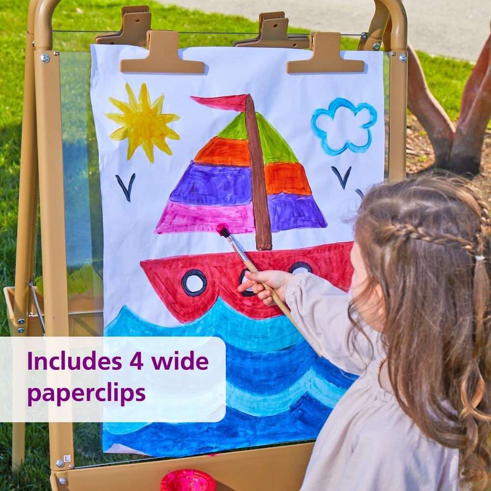 2-Way Indoor/Outdoor Acrylic P - Kids Outdoor Easel reseña y precio