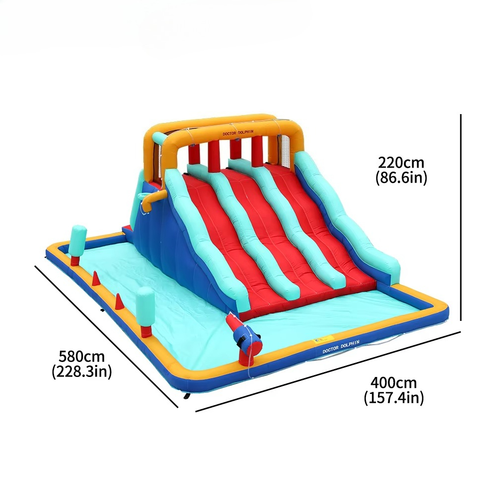 Outdoor Inflatable Bouncy Cast - Kids Outdoor Playground reseña y precio