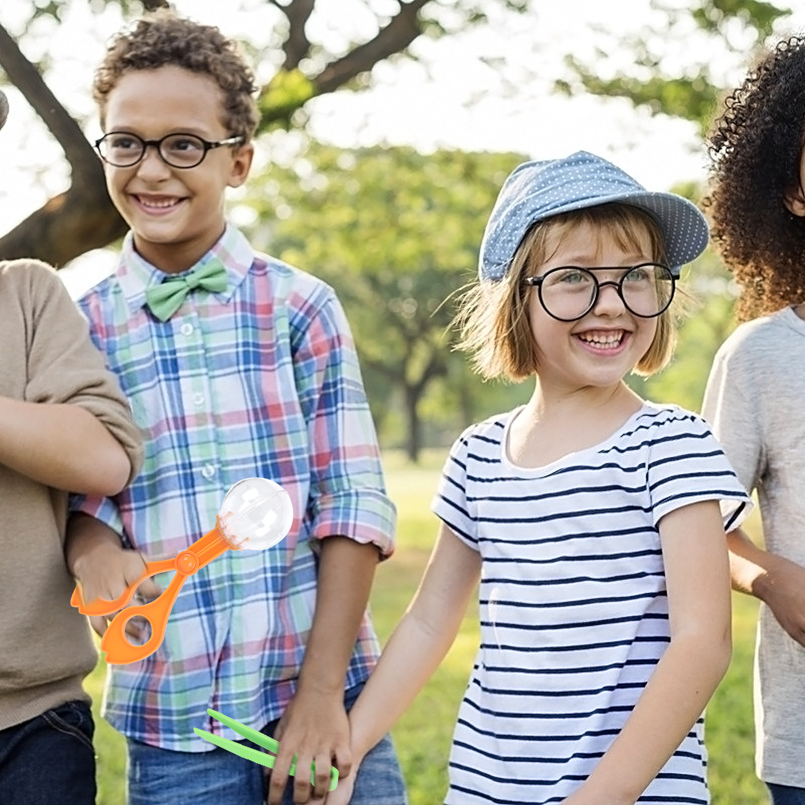 3 Pcs Tweezers Scooper Scissor - Kids Outdoor Tools reseña y precio