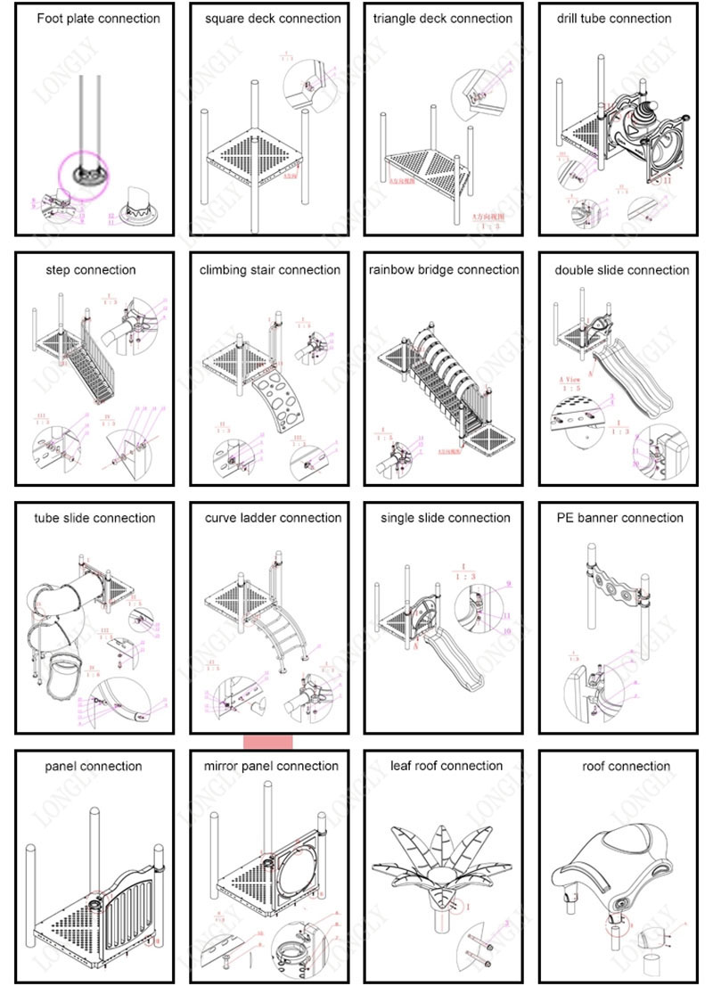 Kids Outdoor Playground Equipm - Kids Outdoor Playground reseña y precio