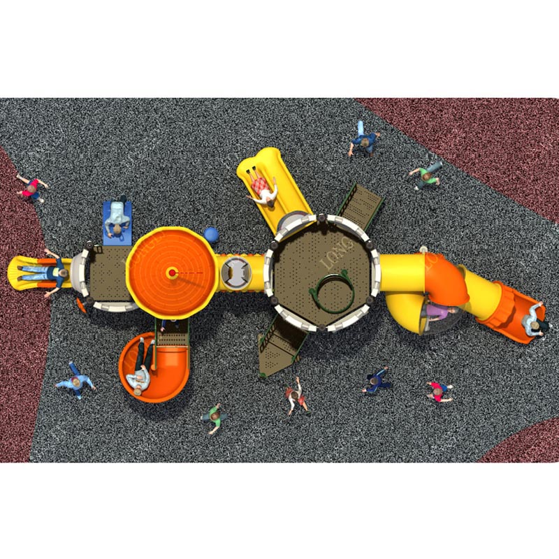 Castle Style Kids Slide for Ou - Kids Outdoor Playground reseña y precio