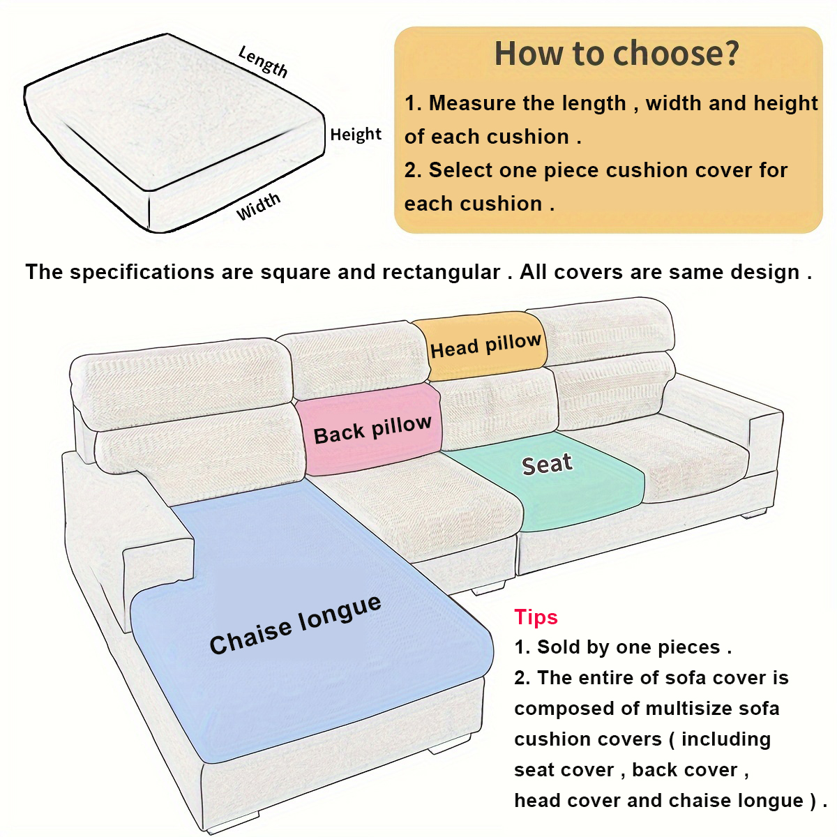 Thicken Sofa Seat Cushion Cove - Kids Outdoor Seating reseña y precio