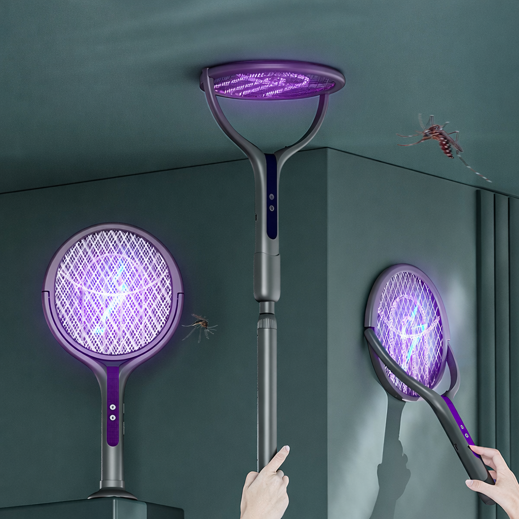Rotating Mosquito Head Bug Zap - Bug Catching Kit reseña y precio