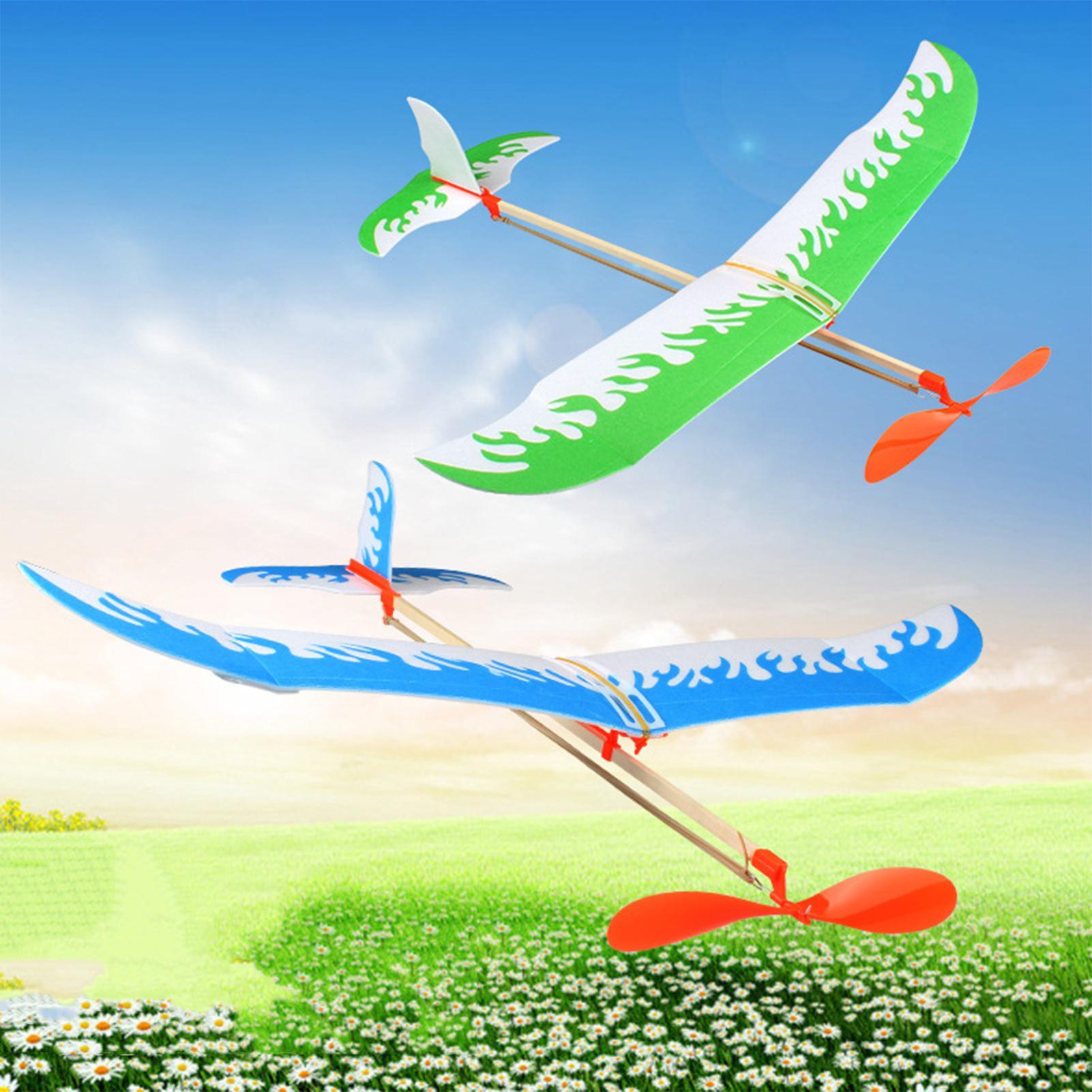 Rubber Band Airplanes Powered  - Kids Outdoor Activity Toys reseña y precio