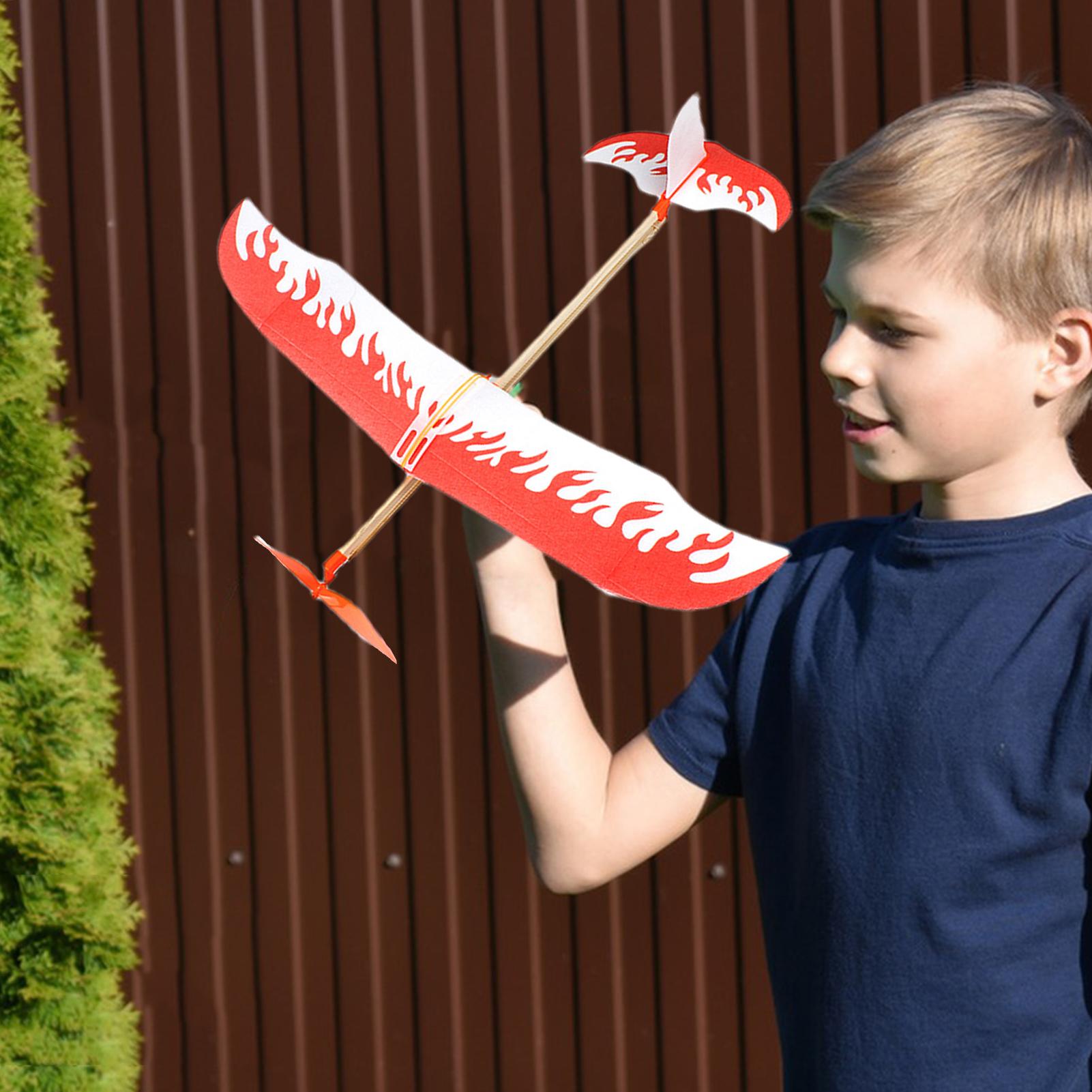 Rubber Band Airplanes Powered  - Kids Outdoor Activity Toys reseña y precio