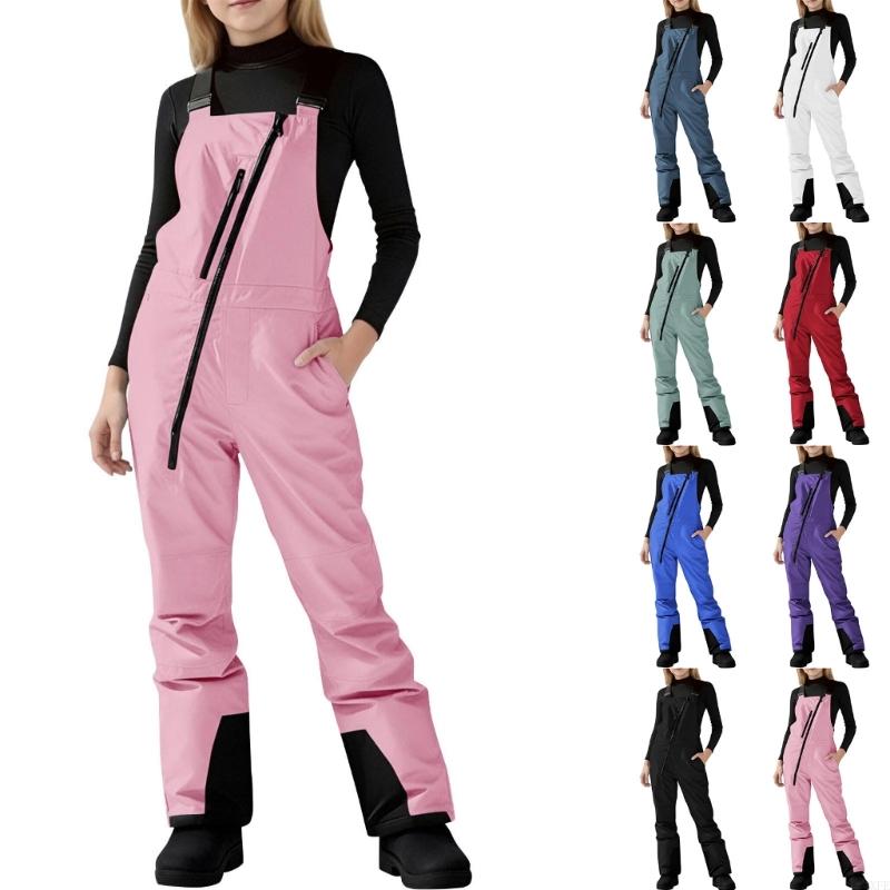 Kids Ski Pants Ski Bibs Insula - Kids Outdoor Jumpsuit reseña y precio