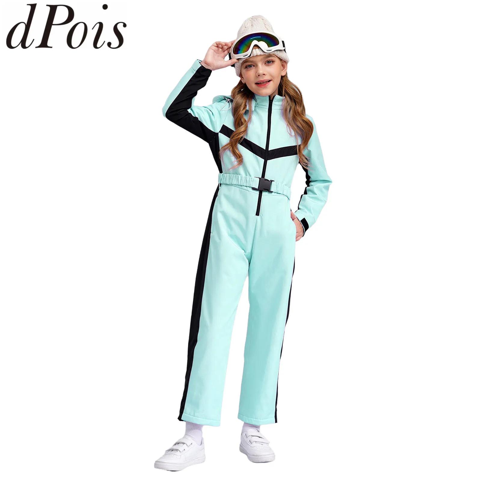 Kids Girls Ski Coveralls Water - Kids Outdoor Jumpsuit reseña y precio