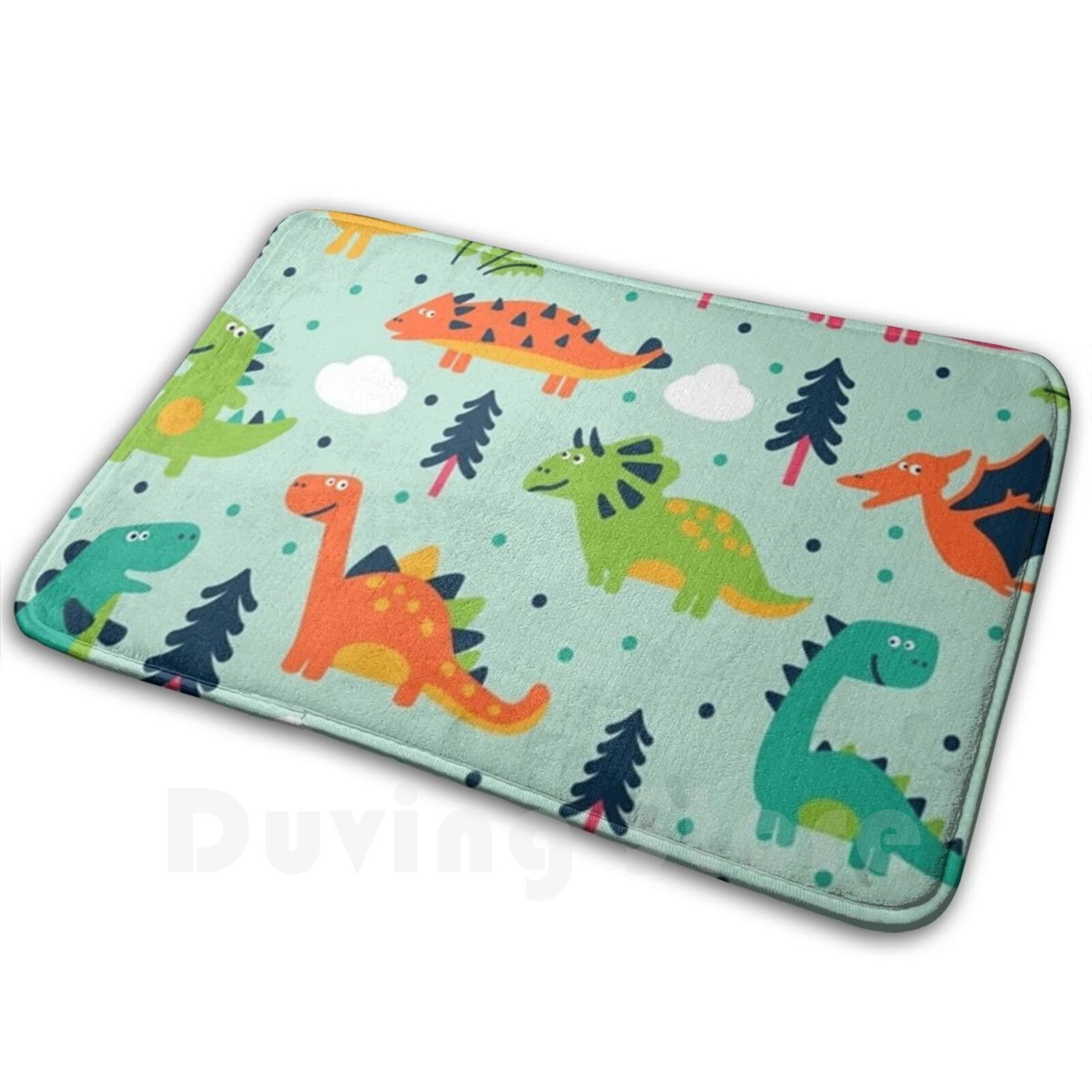 Dino Pattern 2 Soft Non-Slip M - Kids Outdoor Floor Cushions reseña y precio