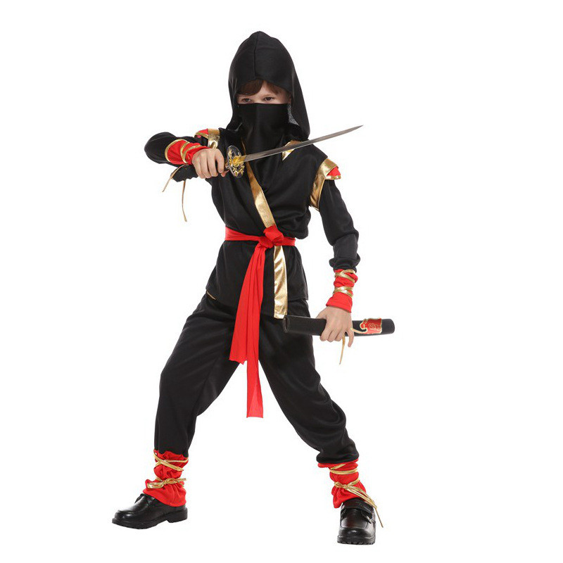 Carnival Boys Child Ninja Cost - Kids Outdoor Ninja Warrior Course reseña y precio