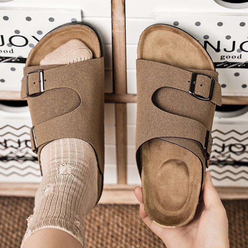 2026 Cork Slippers Men Summer  - Kids Outdoor Tools reseña y precio