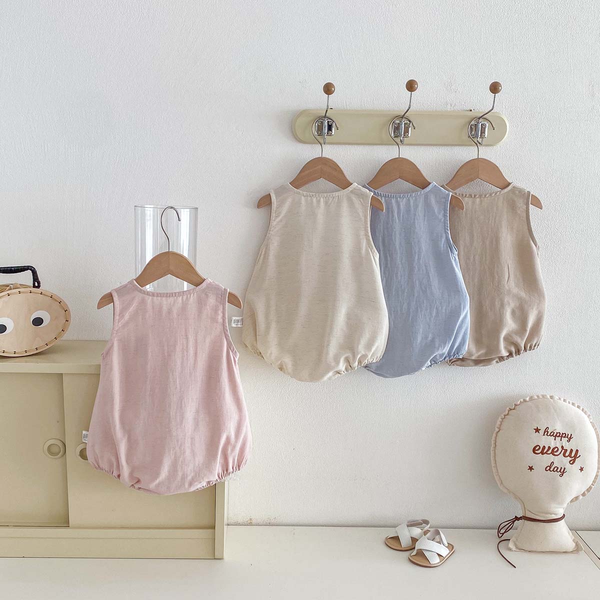 Baby Summer Bear Thin Sleevele - Kids Outdoor Jumpsuit reseña y precio