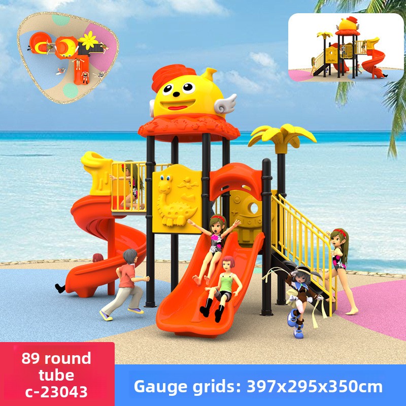 Toy Playground with Swing and  - Kids Outdoor Swing And Slide reseña y precio