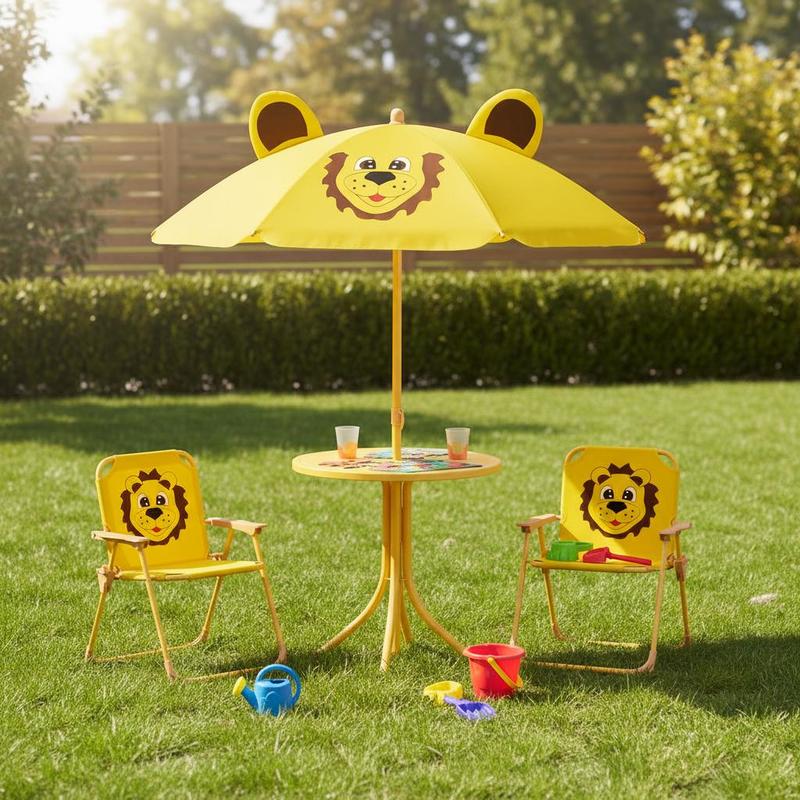 Outdoor Kids Garden Furniture  - Kids Yellow Outdoor Chair reseña y precio