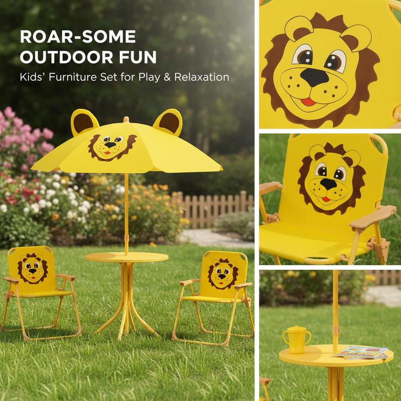 Outdoor Kids Garden Furniture  - Kids Yellow Outdoor Chair reseña y precio