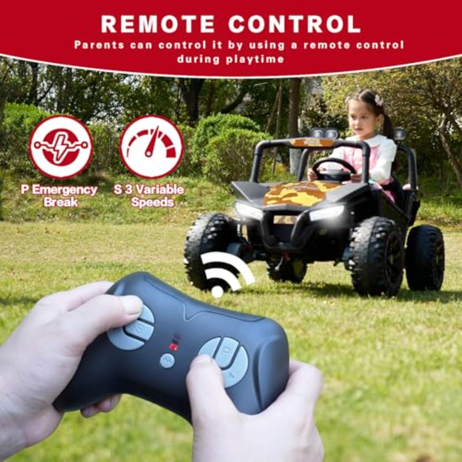 Outdoor race truck ride-on toy - Kids Outdoor Ride On reseña y precio