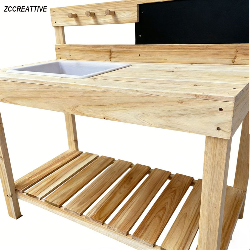 ZCCREATTIVE Children Wooden Po - Kids Outdoor Seating reseña y precio