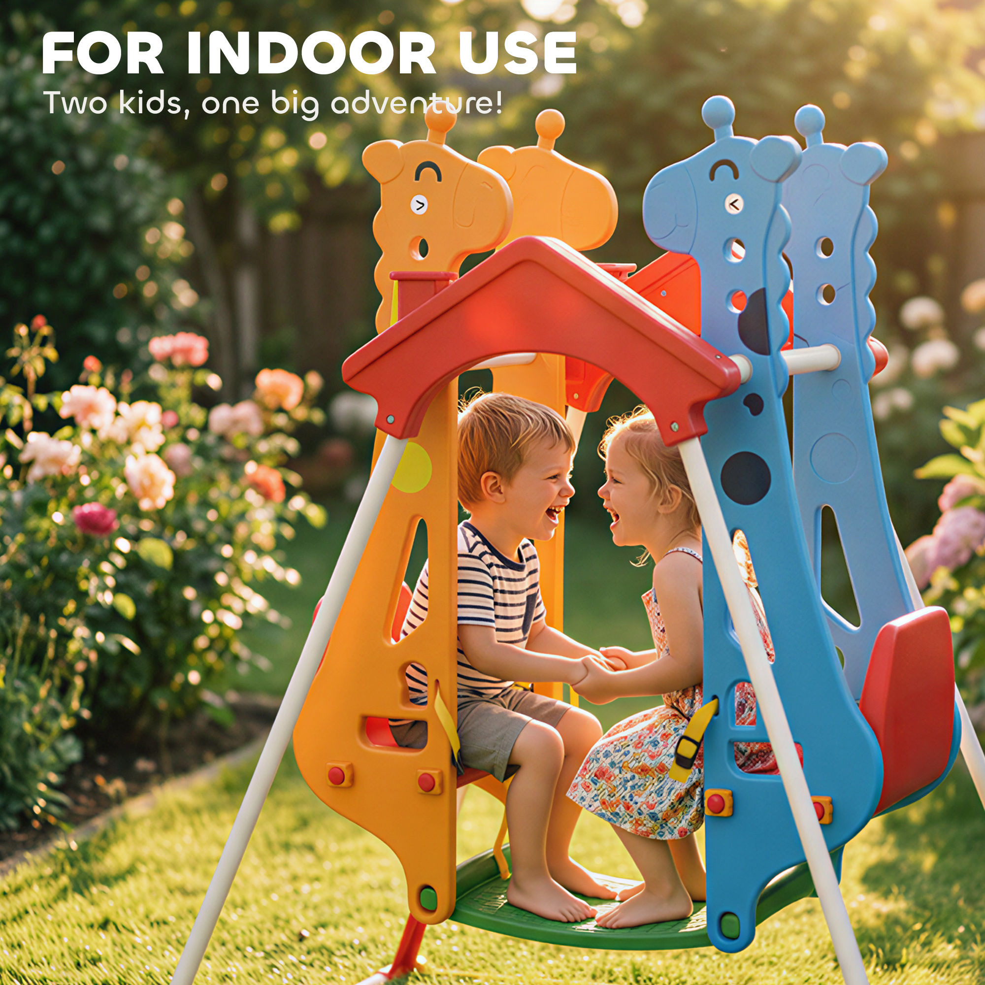 Face To Face Kids Swing Stable - Kids Outdoor Swing And Slide reseña y precio
