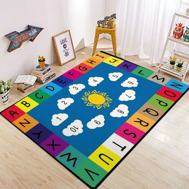 Classroom Rug for Kids Educati - Kids Outdoor Seating reseña y precio