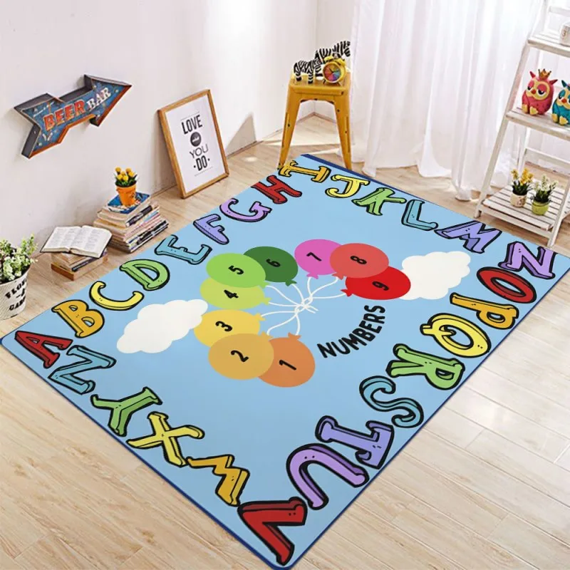 Classroom Rug for Kids Educati - Kids Outdoor Seating reseña y precio