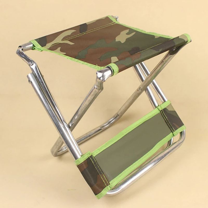 Camouflage Folding Stool with  - Kids Outdoor Seating reseña y precio