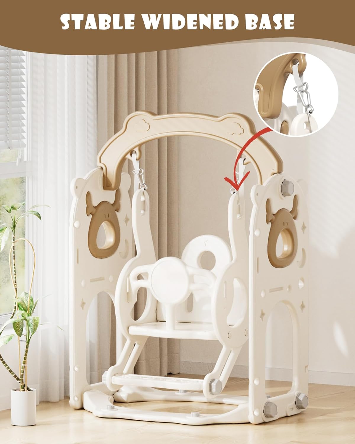 13-in-1 Toddler Slide and Swin - Kids Outdoor Swing And Slide reseña y precio