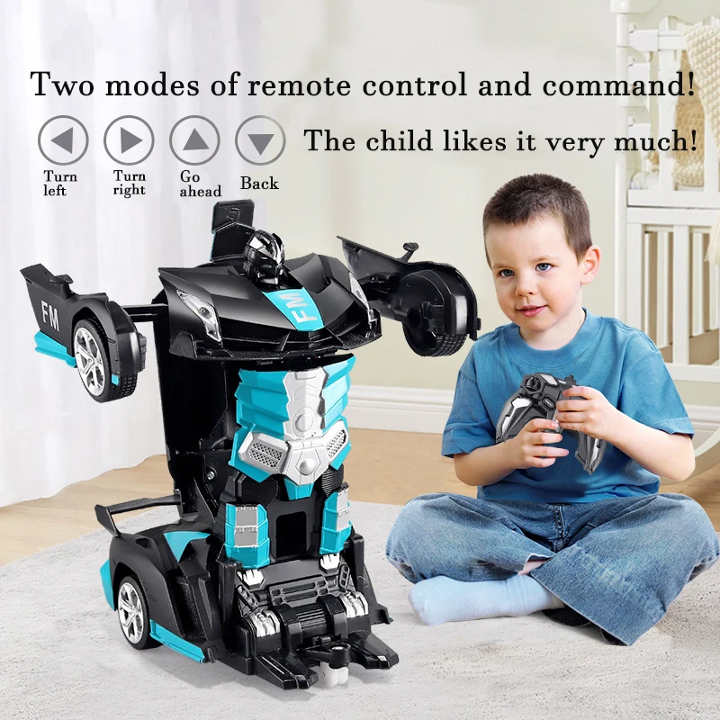 2in1 Electric RC Car Transform - Kids Outdoor Activity Toys reseña y precio