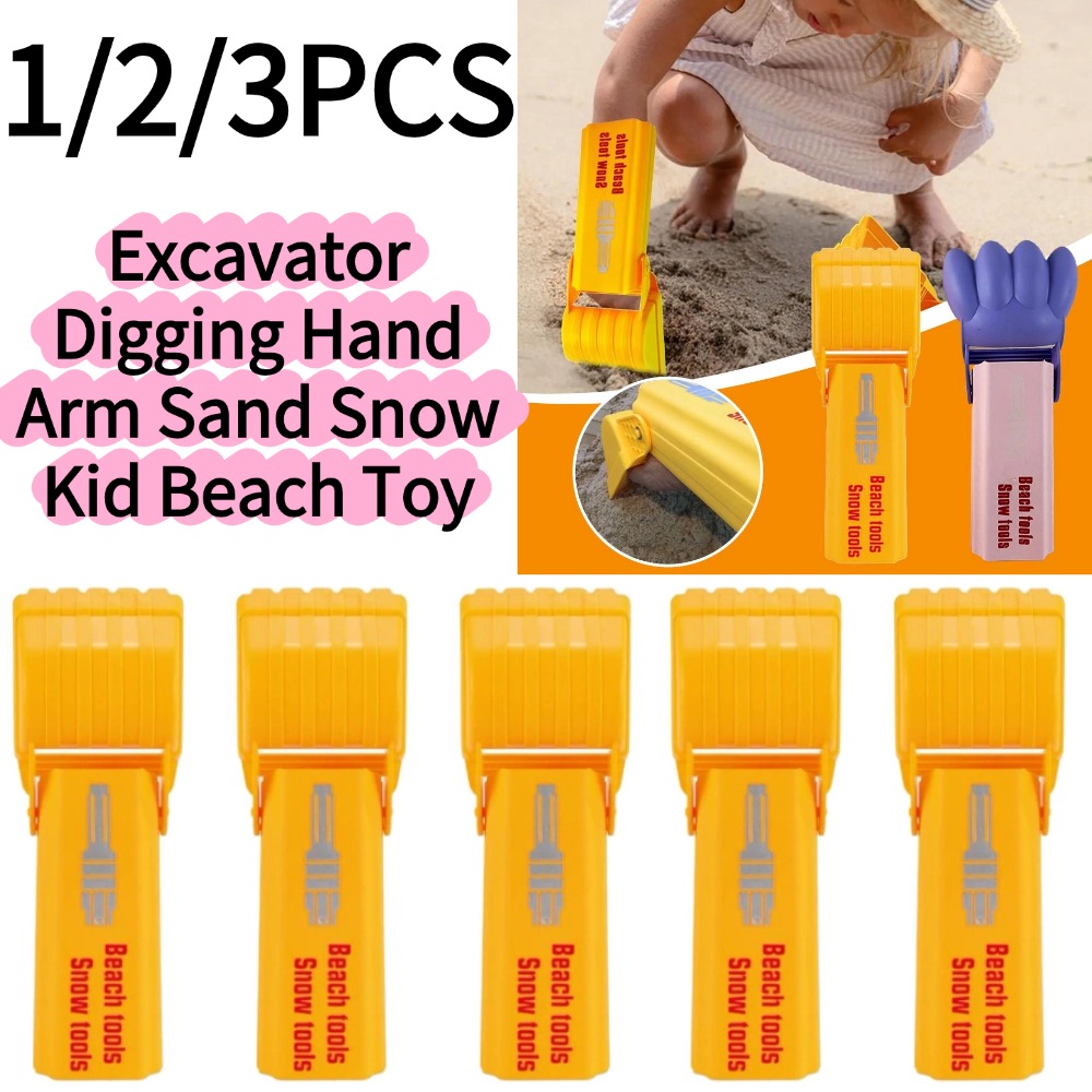 1/3PCS Excavator Digging Hand  - Kids Outdoor Activity Toys reseña y precio