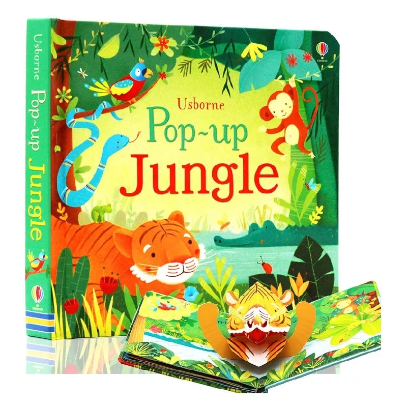 Usborne Pop Up Dinosaurs/Jungl - Kids Outdoor Tools reseña y precio