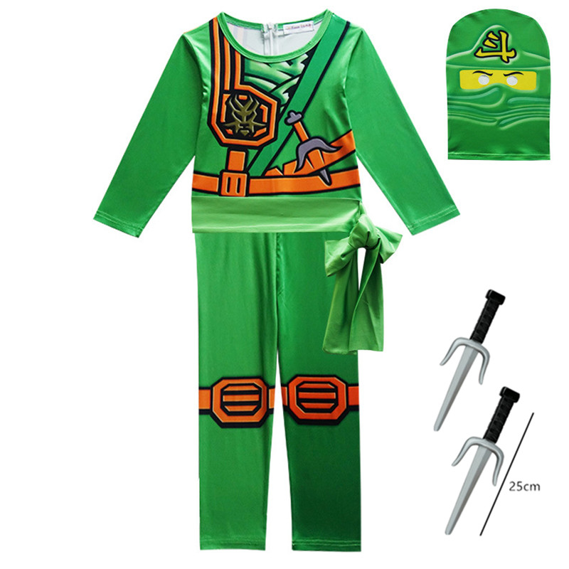 Kids Ninja Costume, Deluxe Sam - Kids Outdoor Ninja Warrior Course reseña y precio