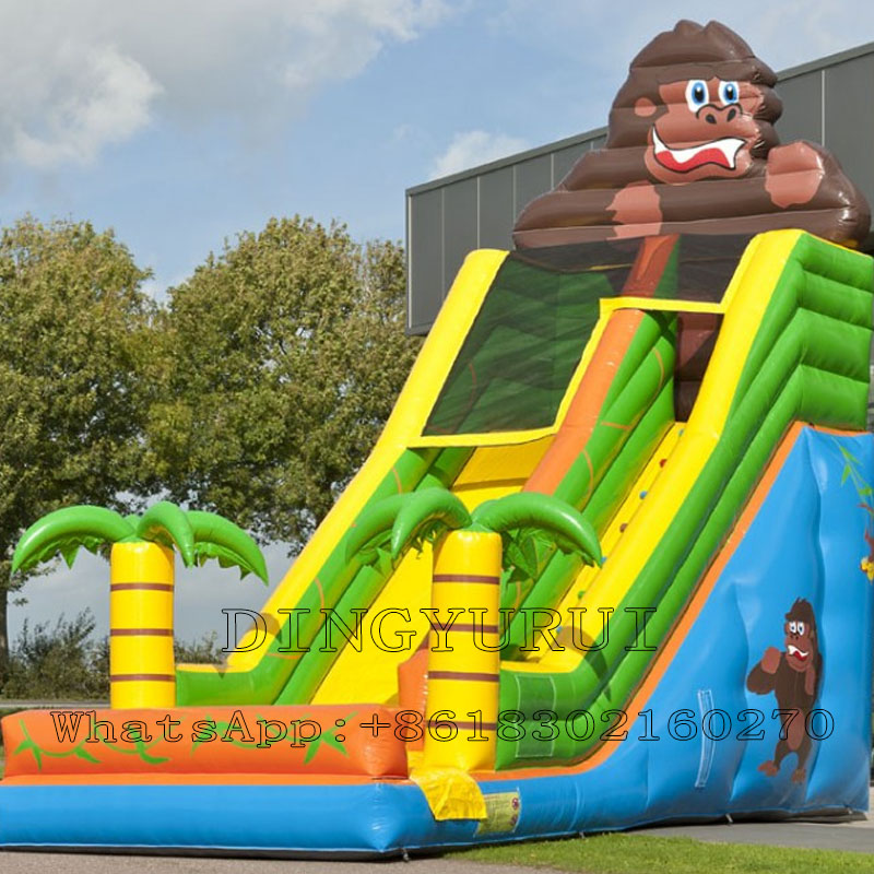 Inflatable Slide Large Outdoor - Kids Outdoor Swing And Slide reseña y precio